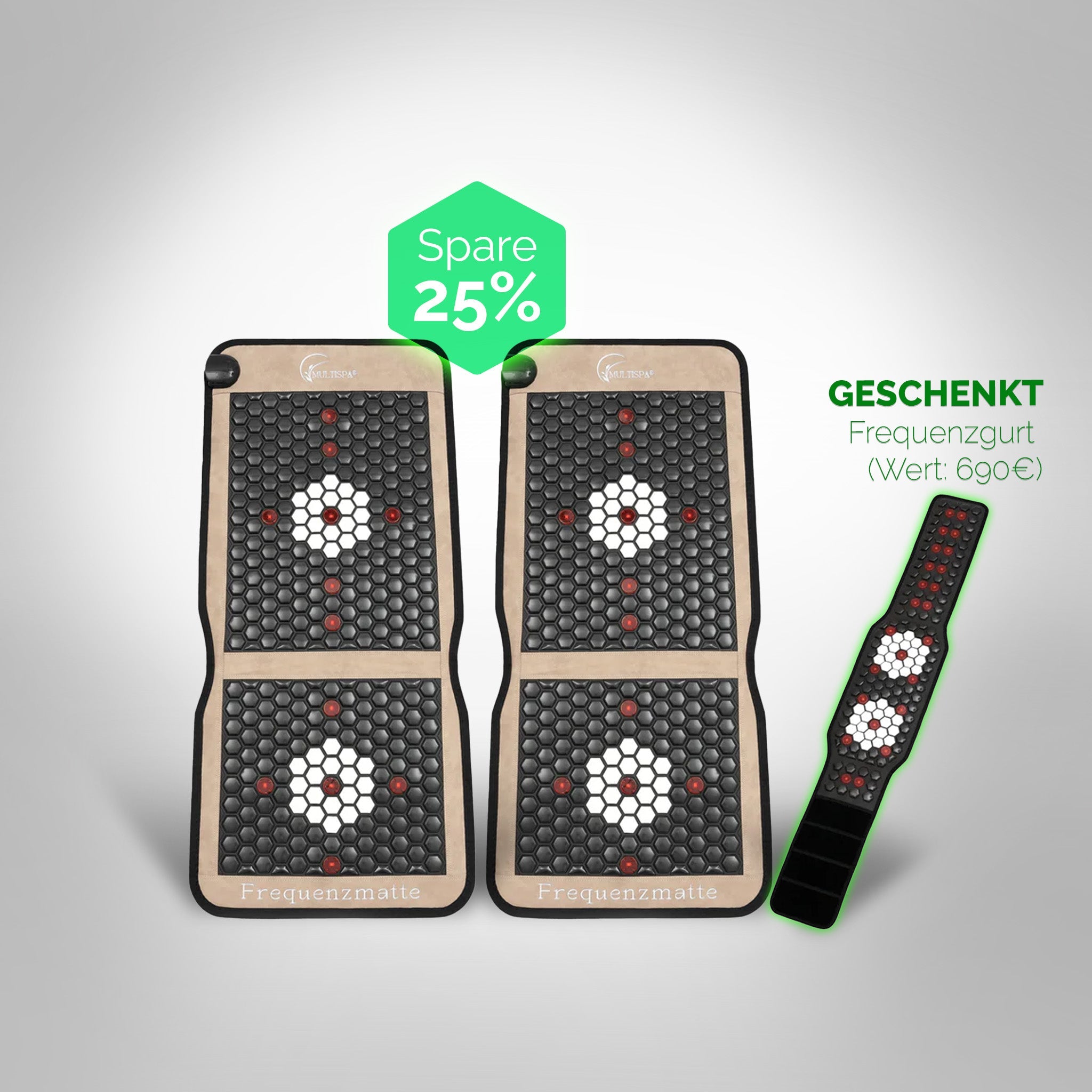 2er - Set MultiSpa® Sitzmatte Black - November - MultiSpa®