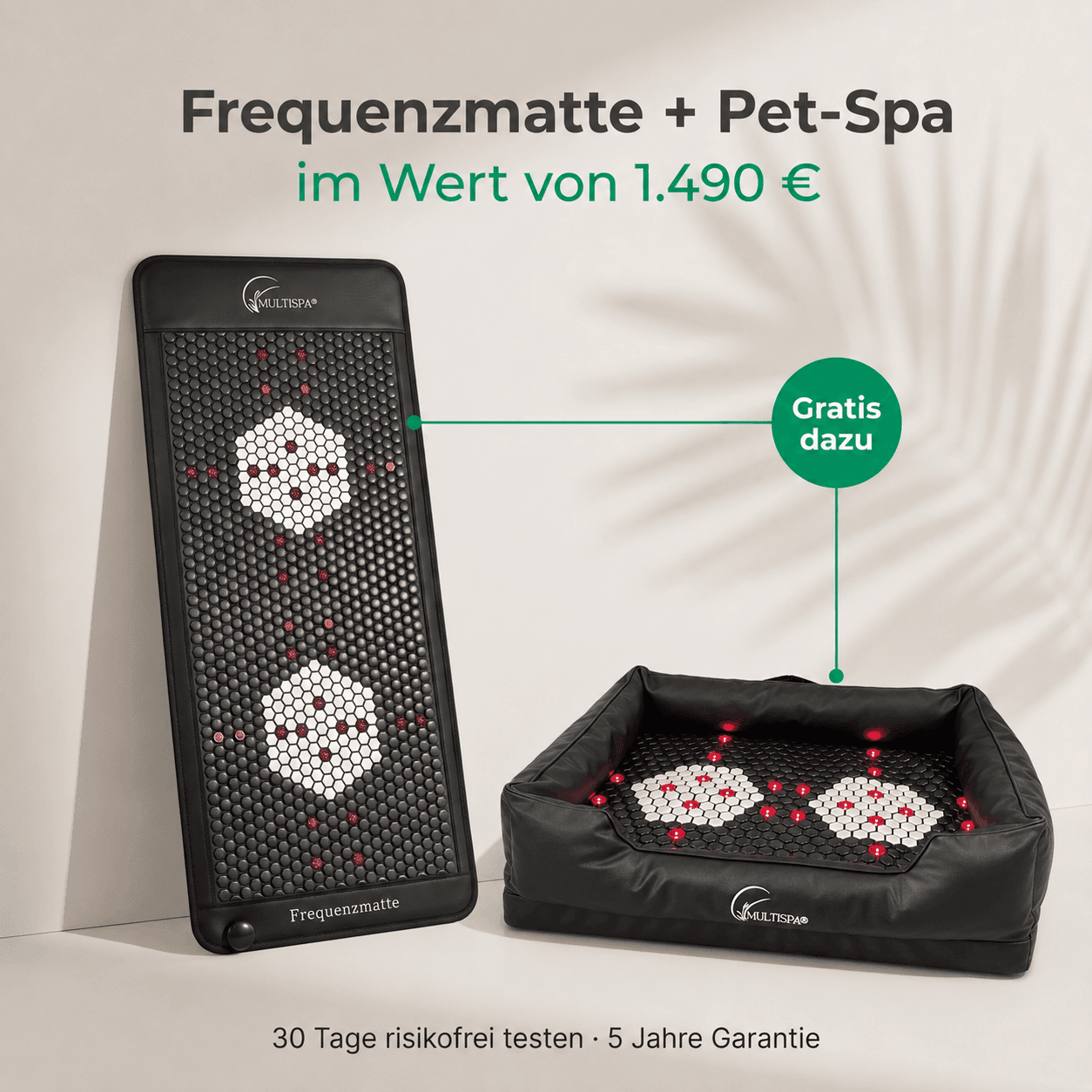 MultiSpa® Frequenzmatte + Gratis PetSpa - MultiSpa®