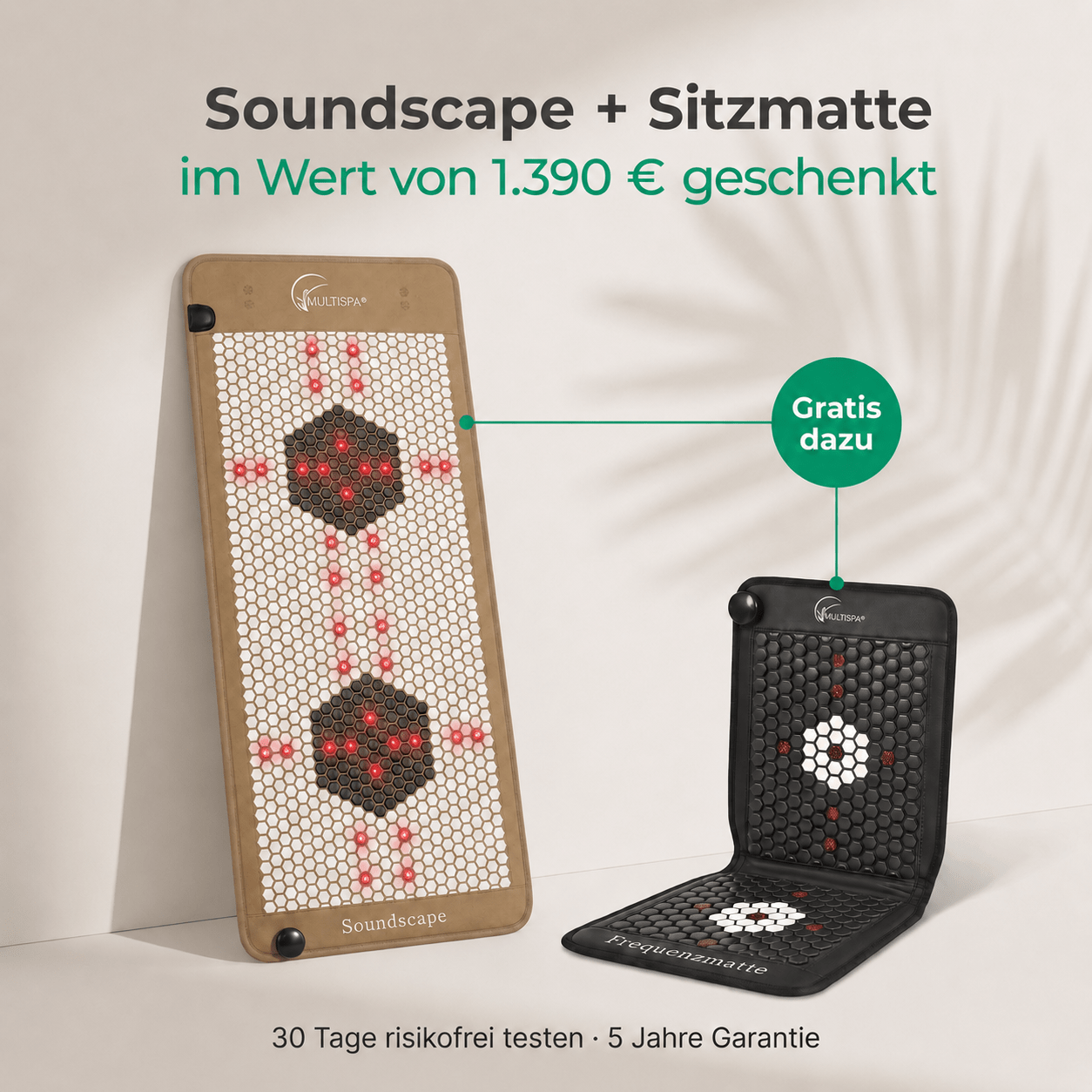 MultiSpa® Soundscape + Gratis Sitzmatte - MultiSpa®