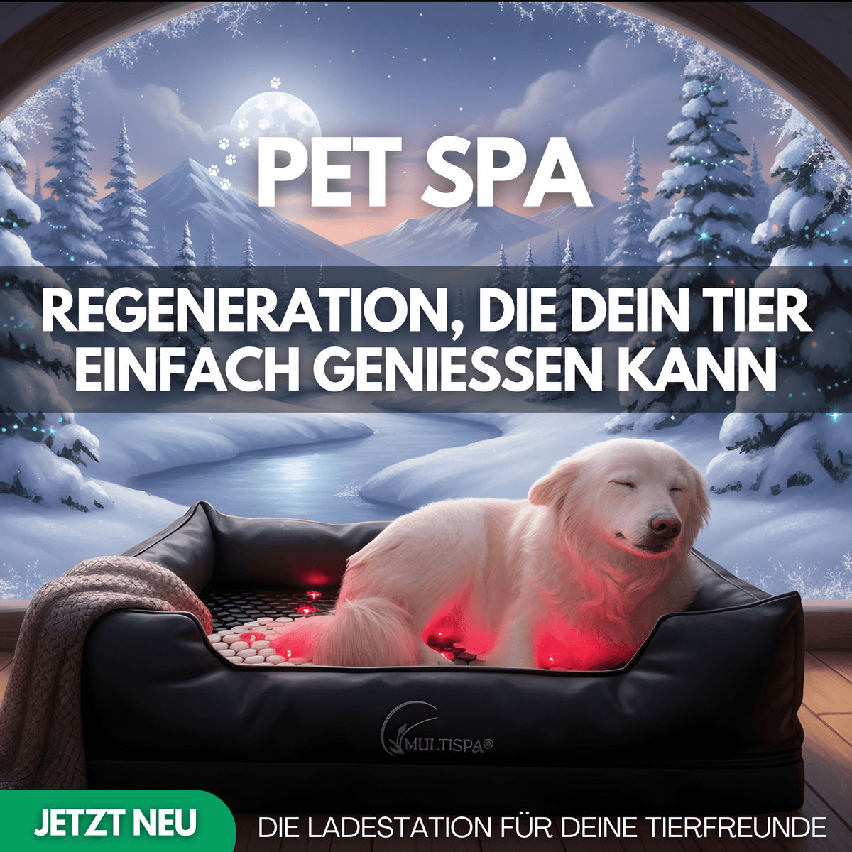 NEU: MultiSpa® Pet - Spa Black - November - MultiSpa®