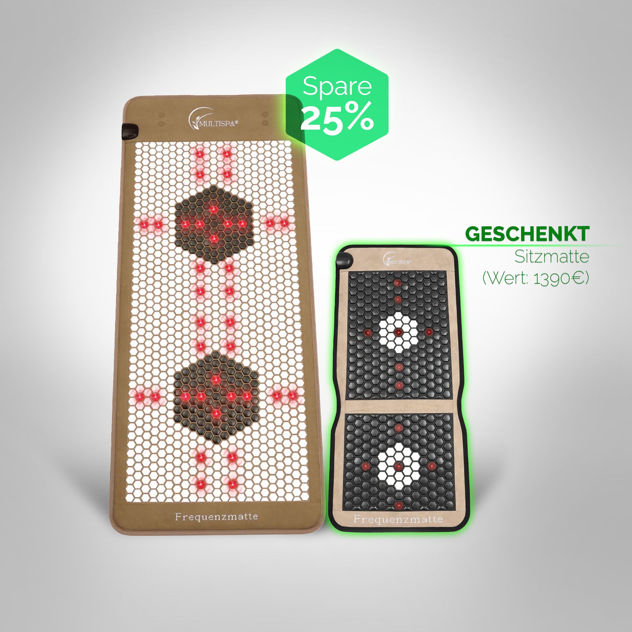 MultiSpa® Soundscape Black VIP + Sitzmatte gratis