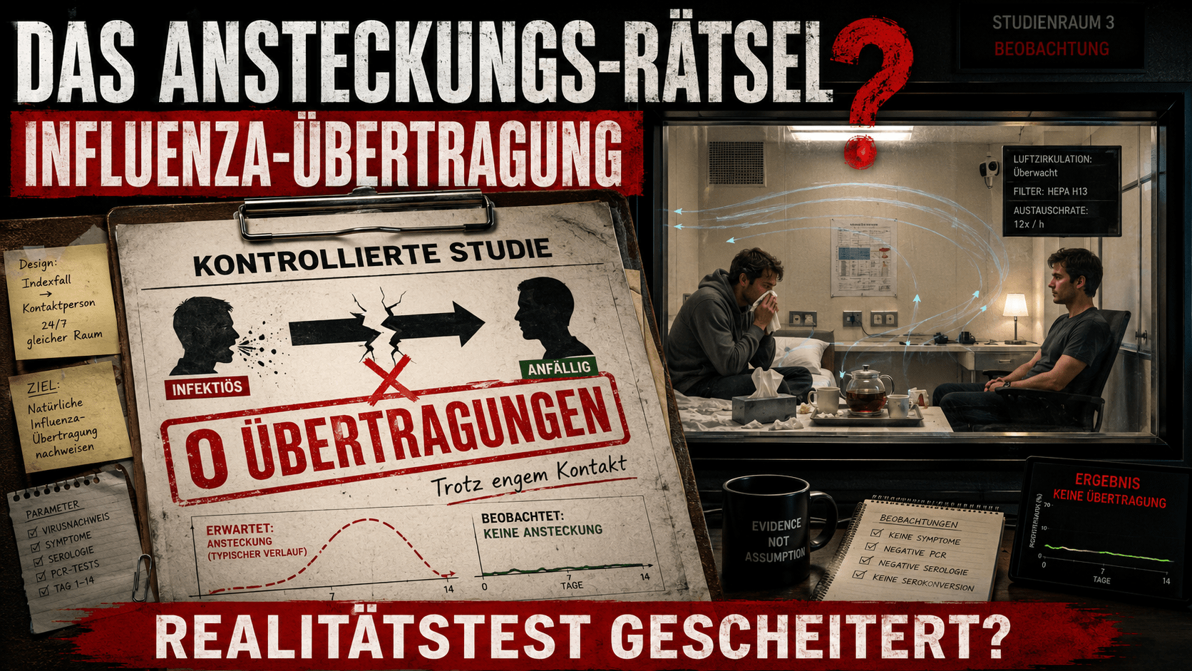 Das „Ansteckungs-Rätsel“: Warum die Influenza-Übertragung im Realitätstest komplett versagt - MultiSpa®