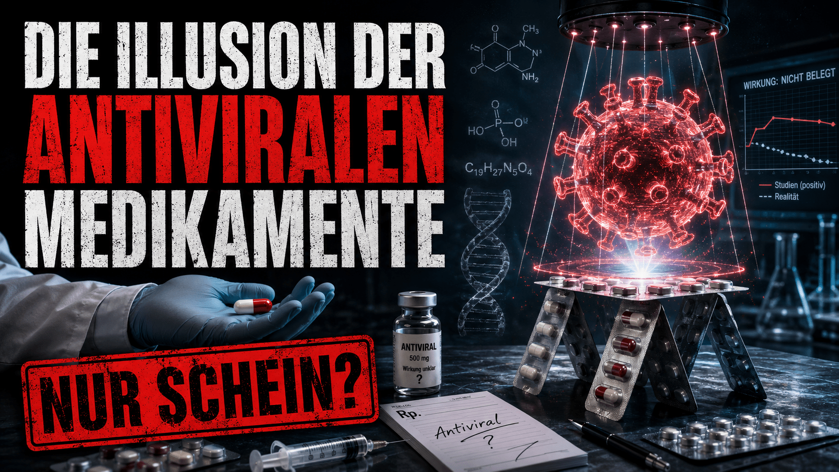 Die Illusion der „Antiviralen Medikamente“: Wie eine Arzneimittelklasse ein unbewiesenes Modell stützt - MultiSpa®