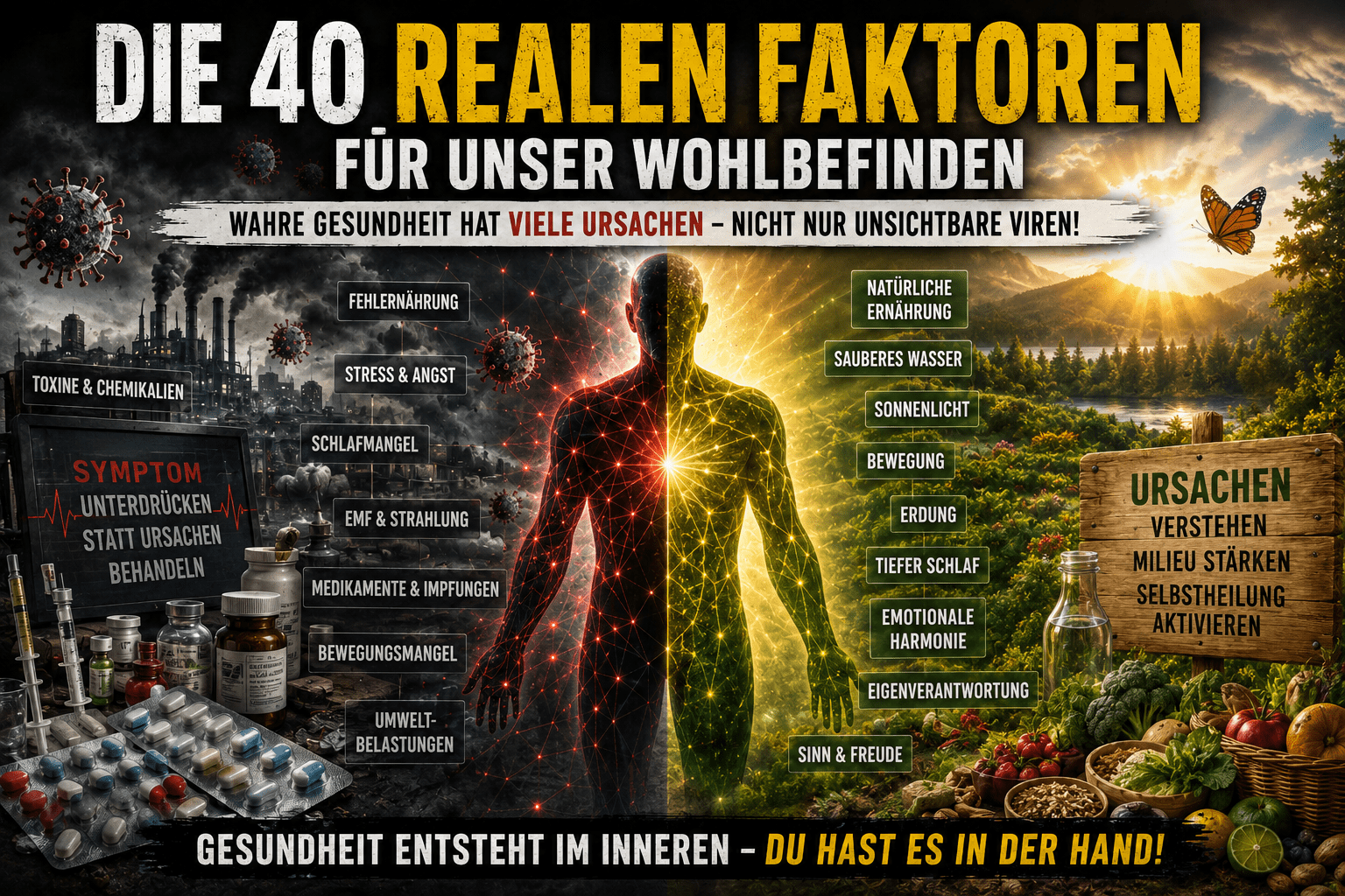 Die WIRKLICHEN Gründe, warum Du krank wirst (es ist kein Virus) - MultiSpa®