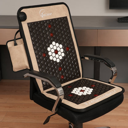 2er - Set MultiSpa®‎ Sitzmatte Black VIP + Frequenzgurt gratis