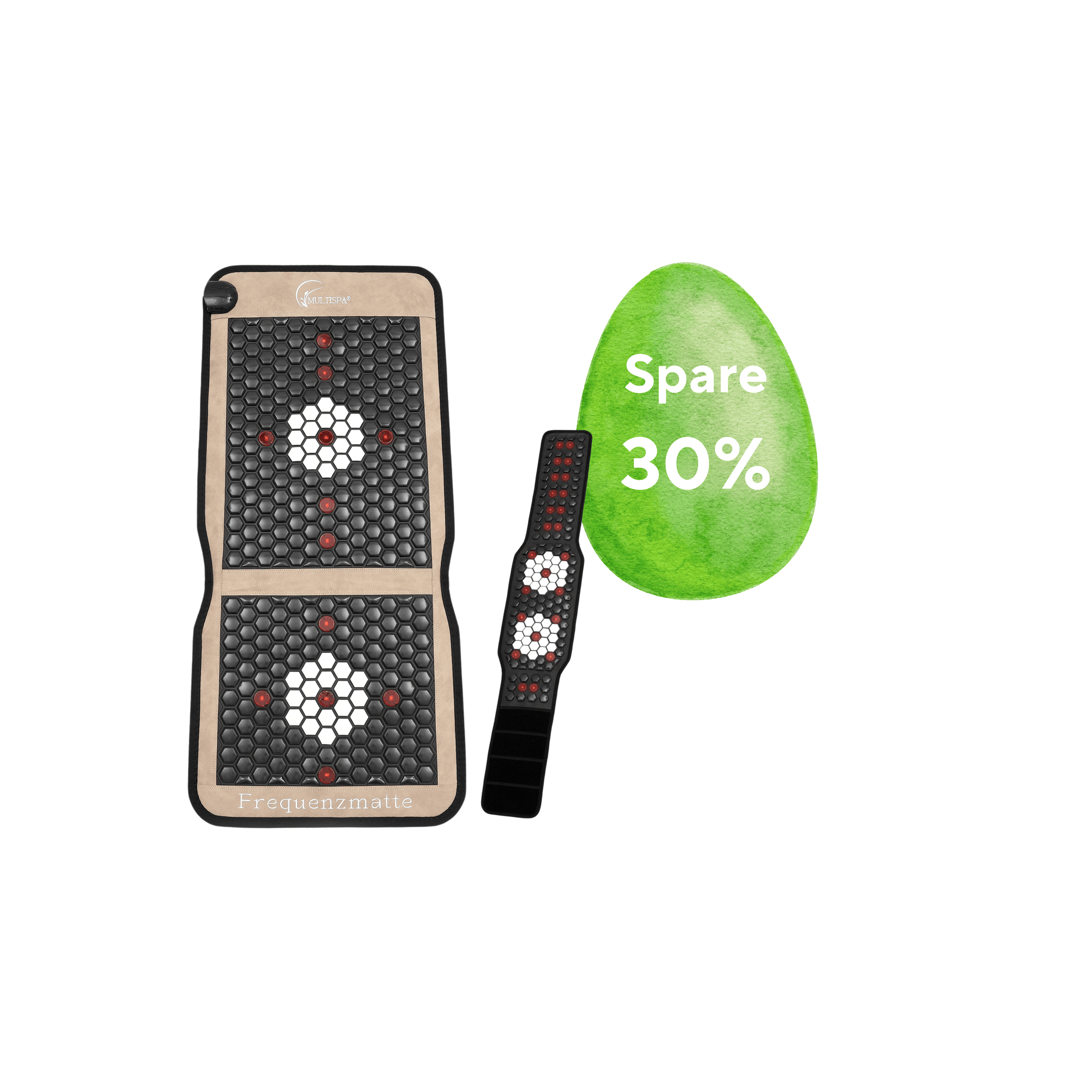 Multispa® Set Sitzmatte + Gurt Oster-Special