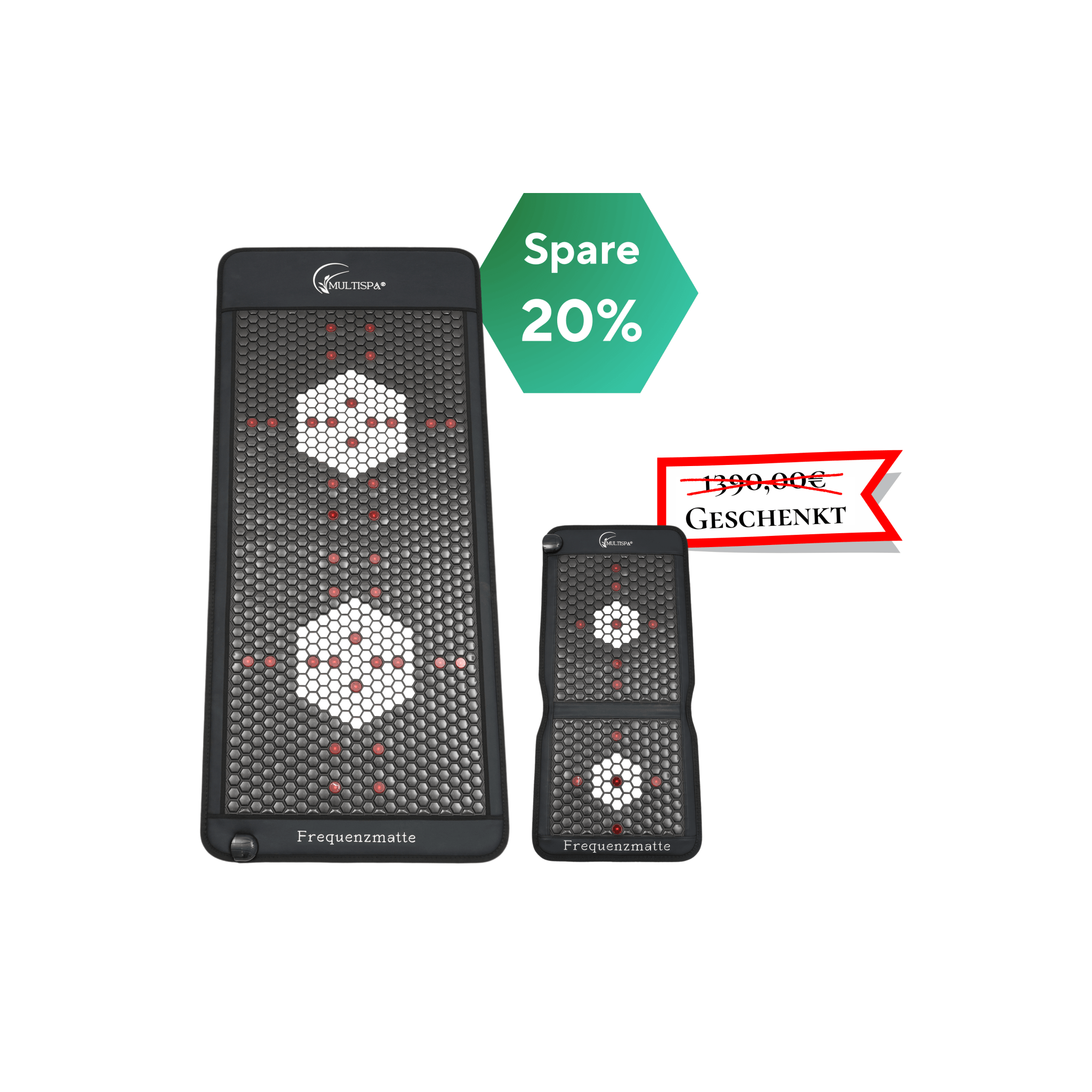 MultiSpa® Frequenzmatte + Sitzmatte gratis - MultiSpa®