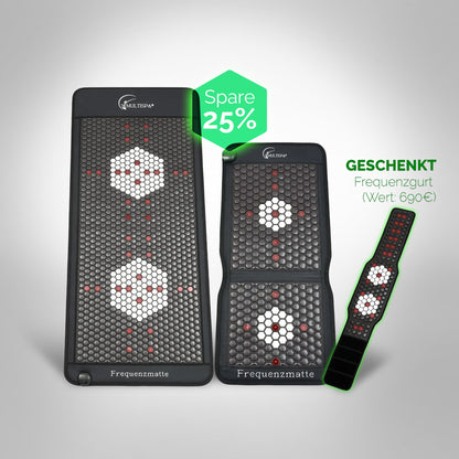 MultiSpa®‎ Set Liege - & Sitzmatte Black - November + Frequenzgurt gratis - MultiSpa®