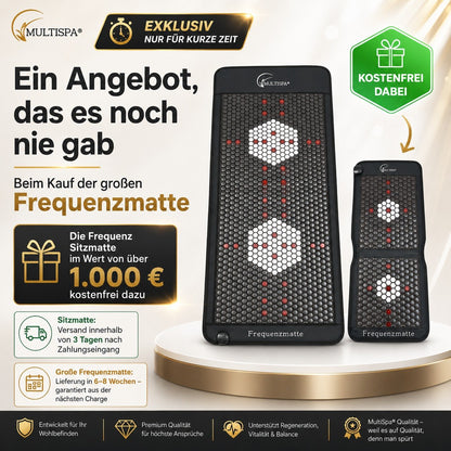 MultiSpa® Frequenzmatte + Gratis Sitzmatte